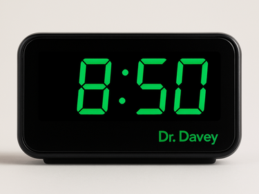 digital clock showing 8:50